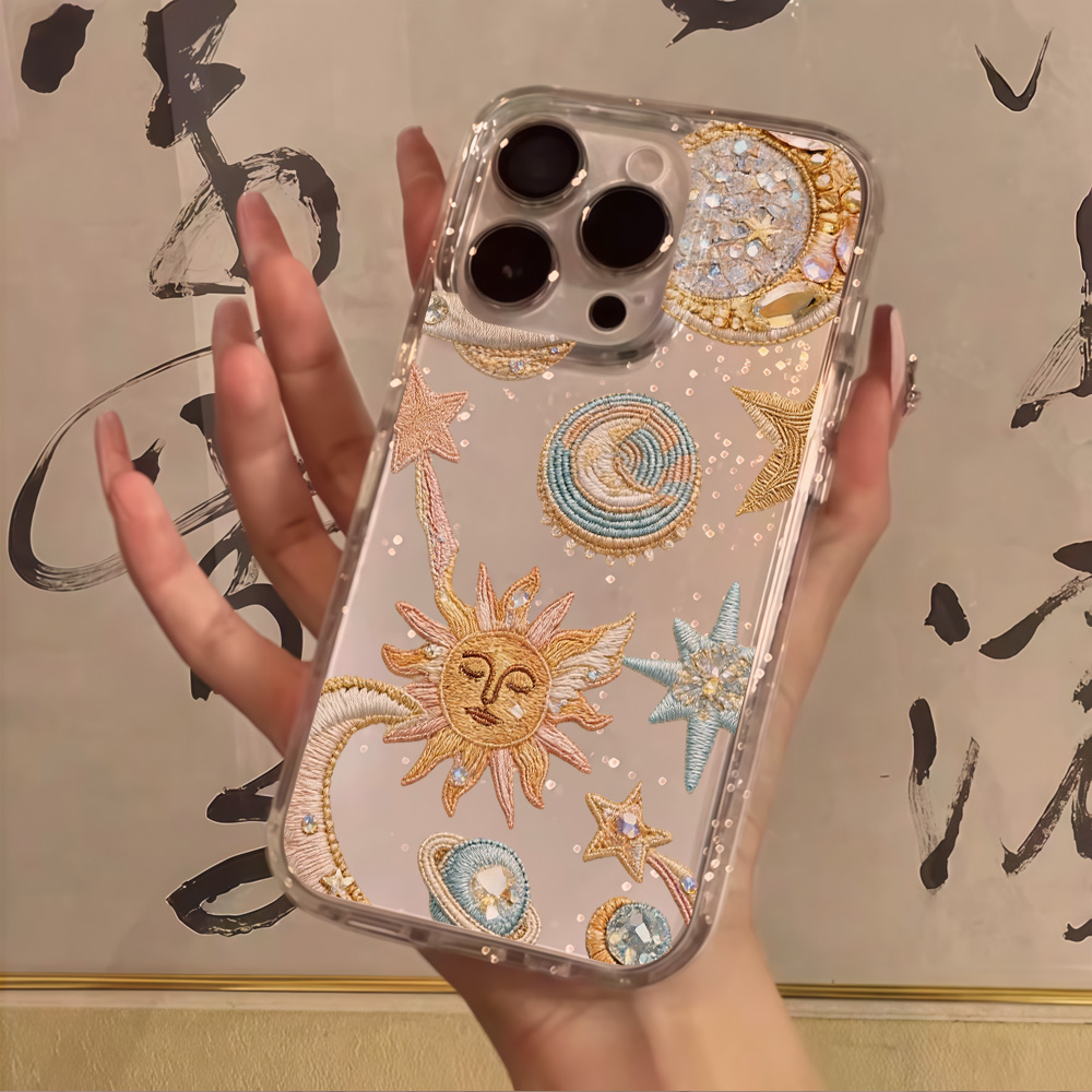 Glitter Shockproof Case - Funda de Teléfono con Diseño de