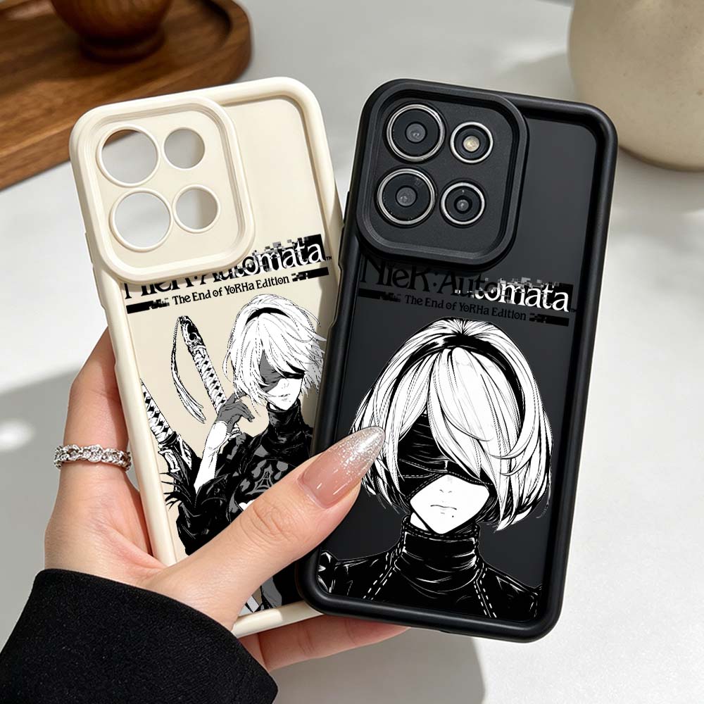 Phone Cases Silicone - Funda de silicona NieR Automata Anime