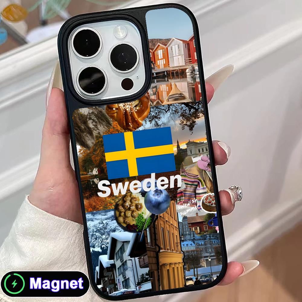 Phone Cases Sweden - Funda para Teléfono con la Bandera