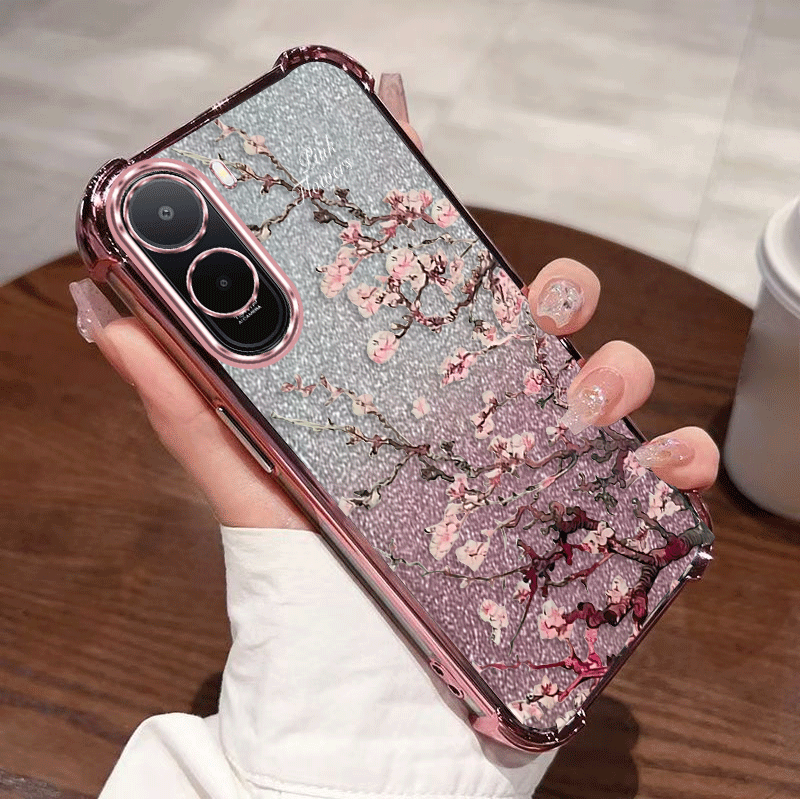 Glitter Shockproof Case - Funda con Recubrimiento Brillante para Xiaomi