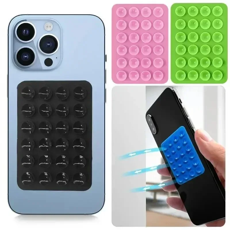 Phone Cases Silicone - Soporte Multifuncional de Silicona con Ventosa