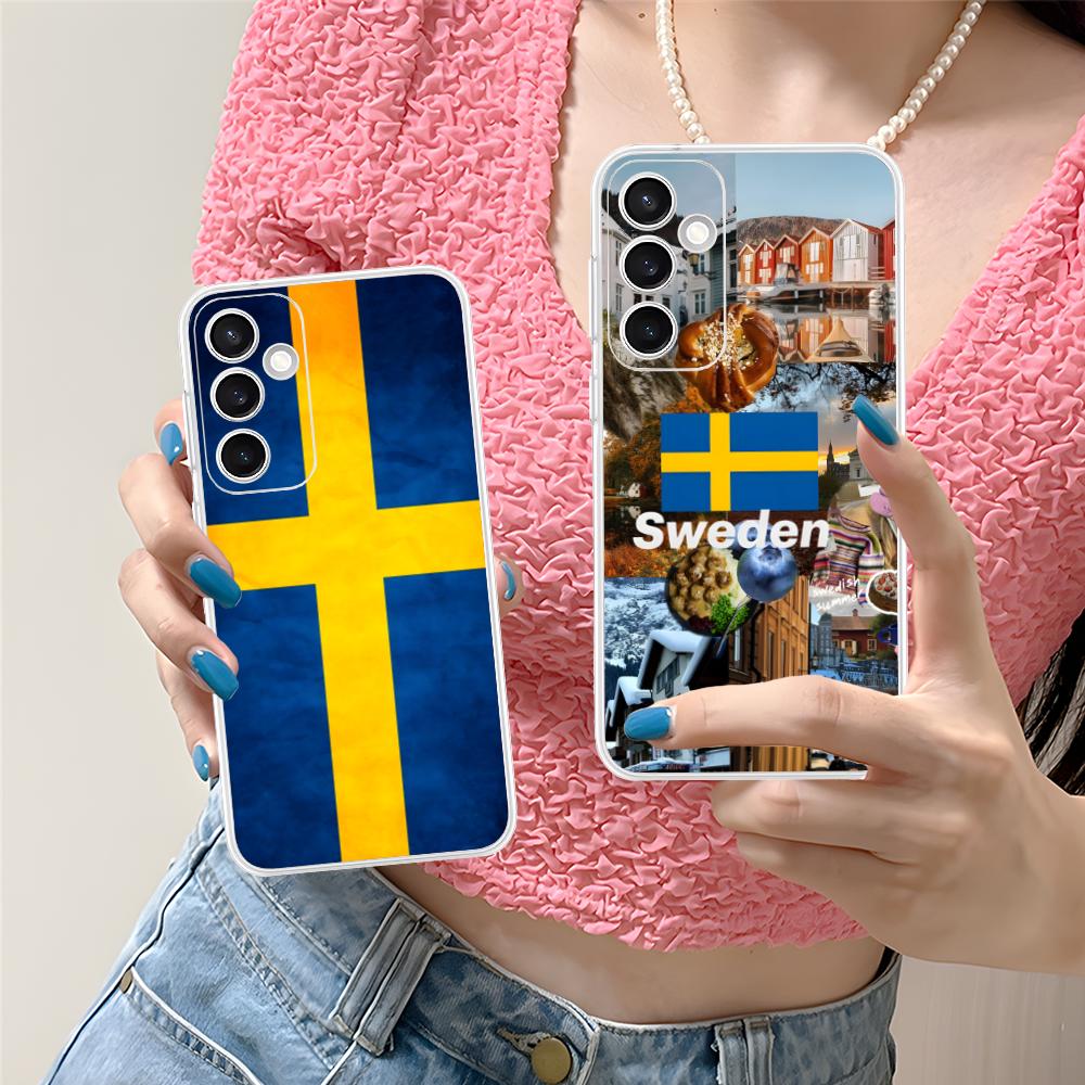 Phone Cases Sweden - Funda para Teléfono con la Bandera