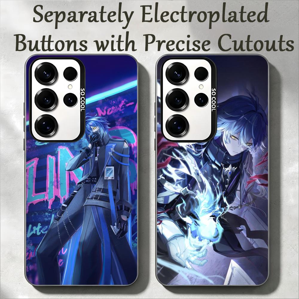Phone Cases For Samsung - Funda para teléfono Flins Genshin Hot
