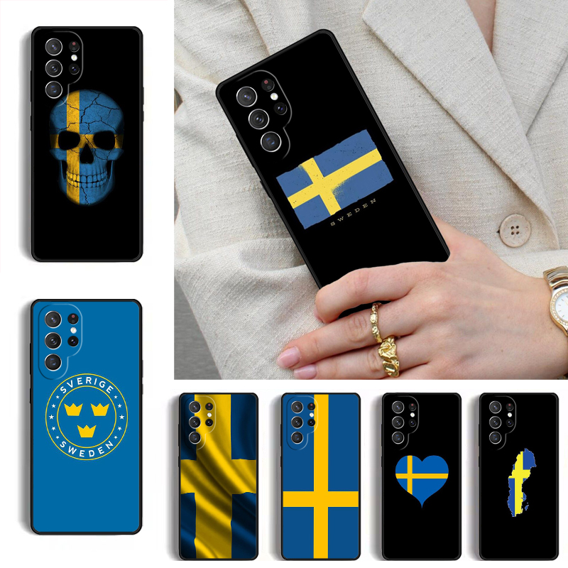 Phone Cases Sweden - Funda para Teléfono con la Bandera