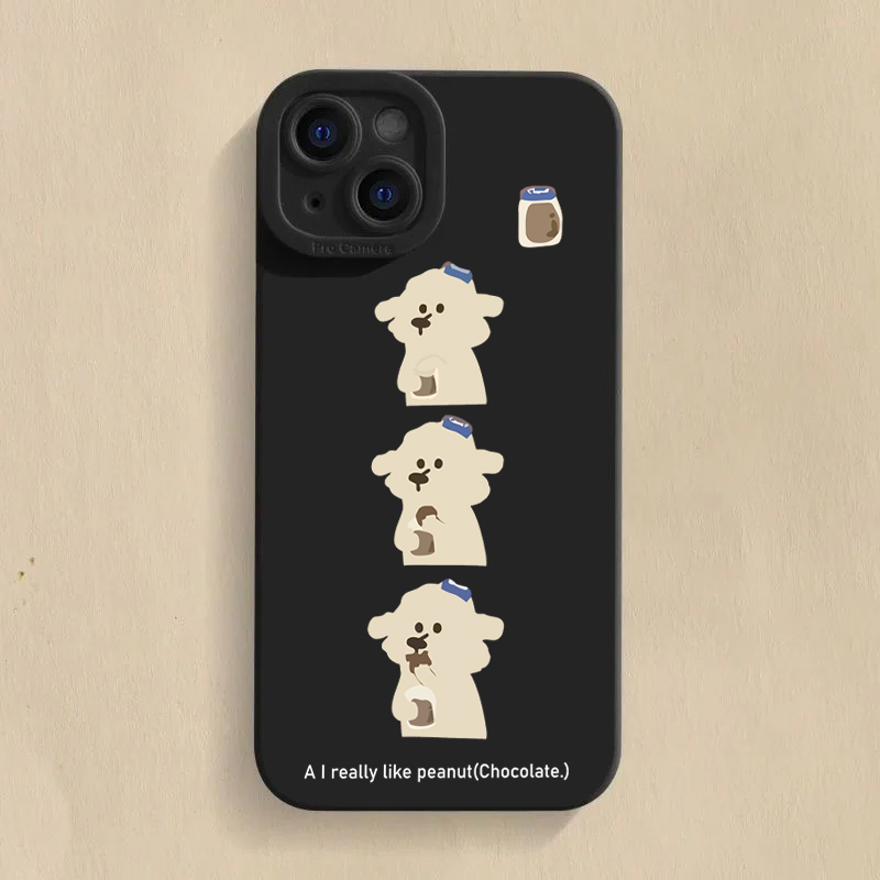 Cute Cartoon Case - Funda de Silicona Suave con Diseño