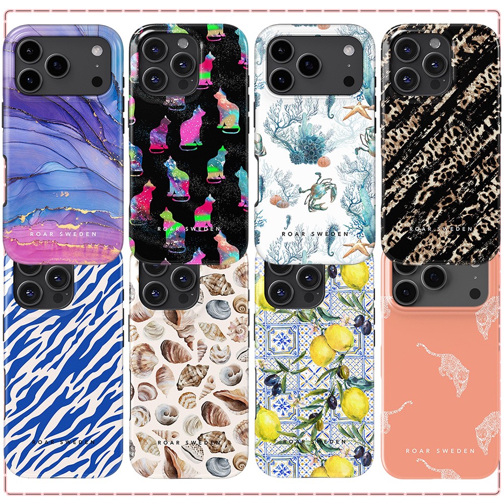 Phone Cases Sweden - Funda de teléfono Roar Sweden Purple