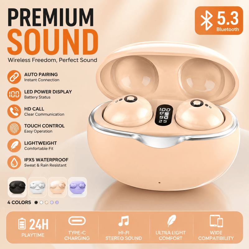 Phone Cases Officeworks - Nuevos auriculares invisibles mini TWS Bluetooth