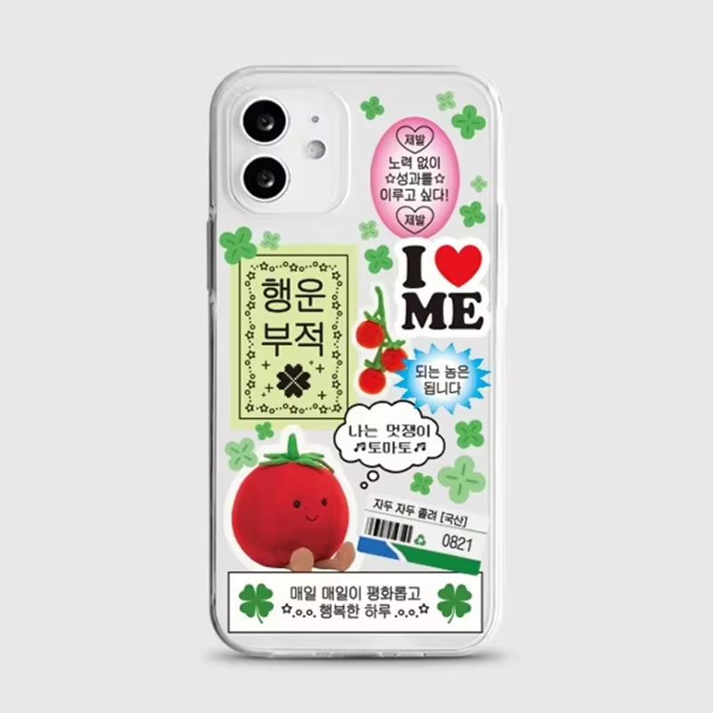 Funda Transparente Coreana con - Phone Cases Korea reseña y precio