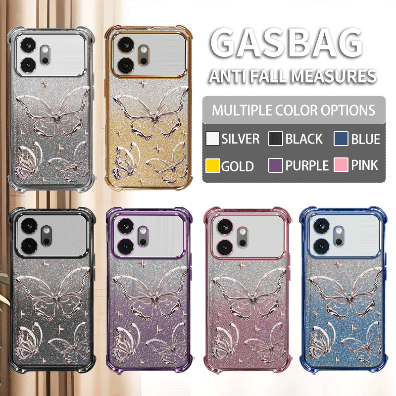 Funda protectora con acabado b - Glitter Shockproof Case reseña y precio