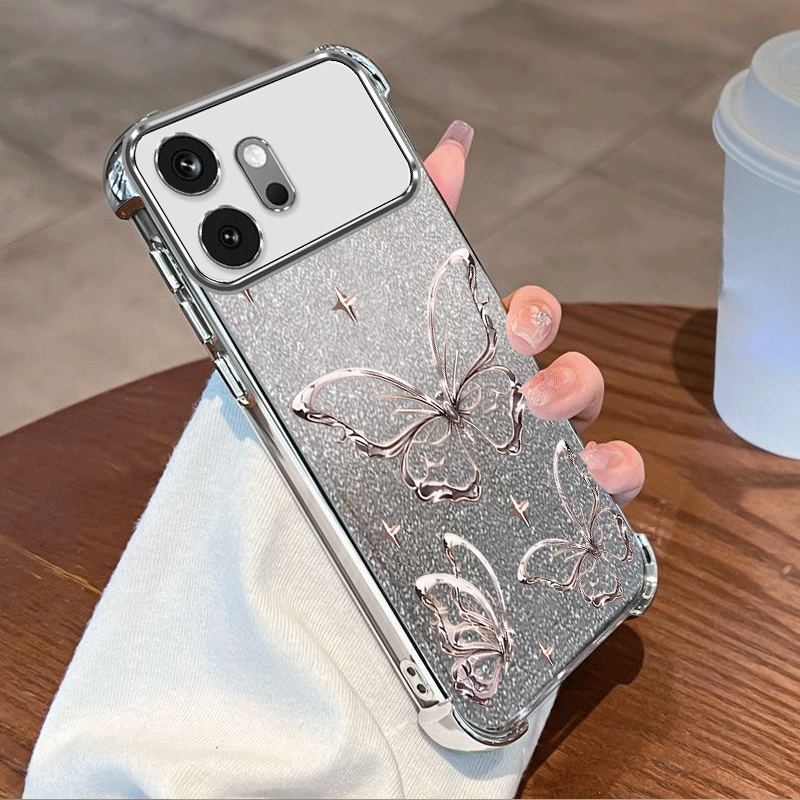 Funda protectora con acabado b - Glitter Shockproof Case reseña y precio