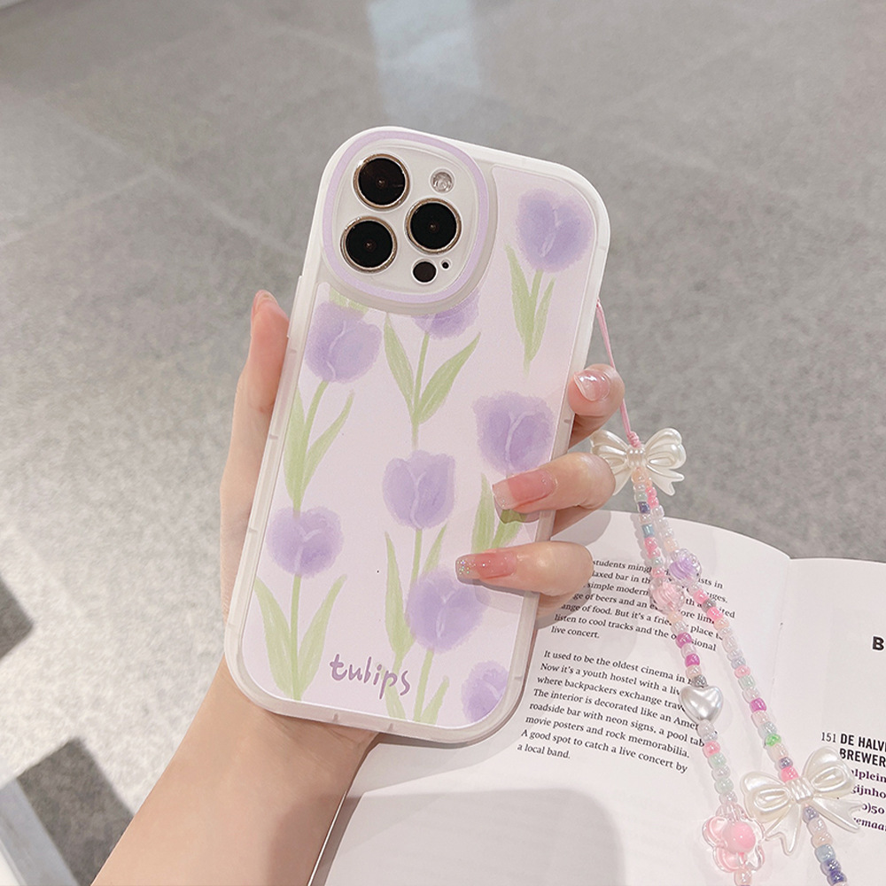 Funda de teléfono con flores d - Phone Cases With Loop reseña y precio