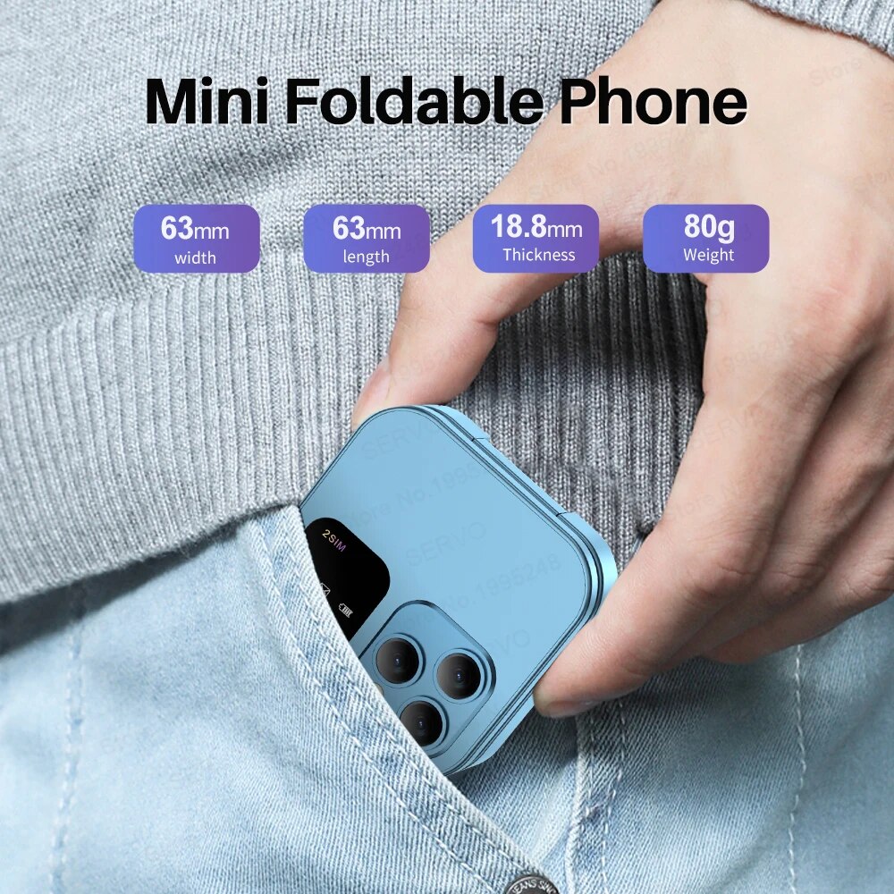 SERVO I16 Pro MIni Fold teléfo - Phone Cases Verizon reseña y precio