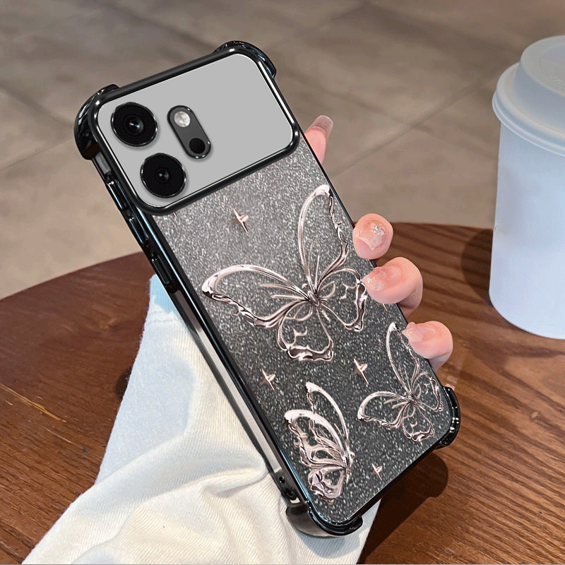 Funda protectora con acabado b - Glitter Shockproof Case reseña y precio