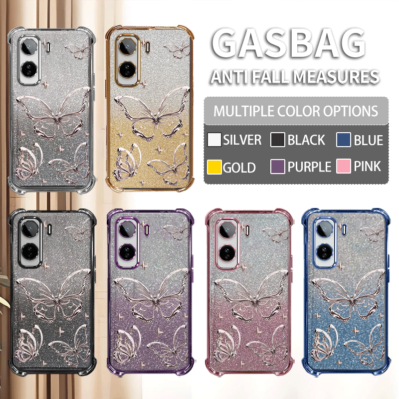Funda con revestimiento brilla - Glitter Shockproof Case reseña y precio