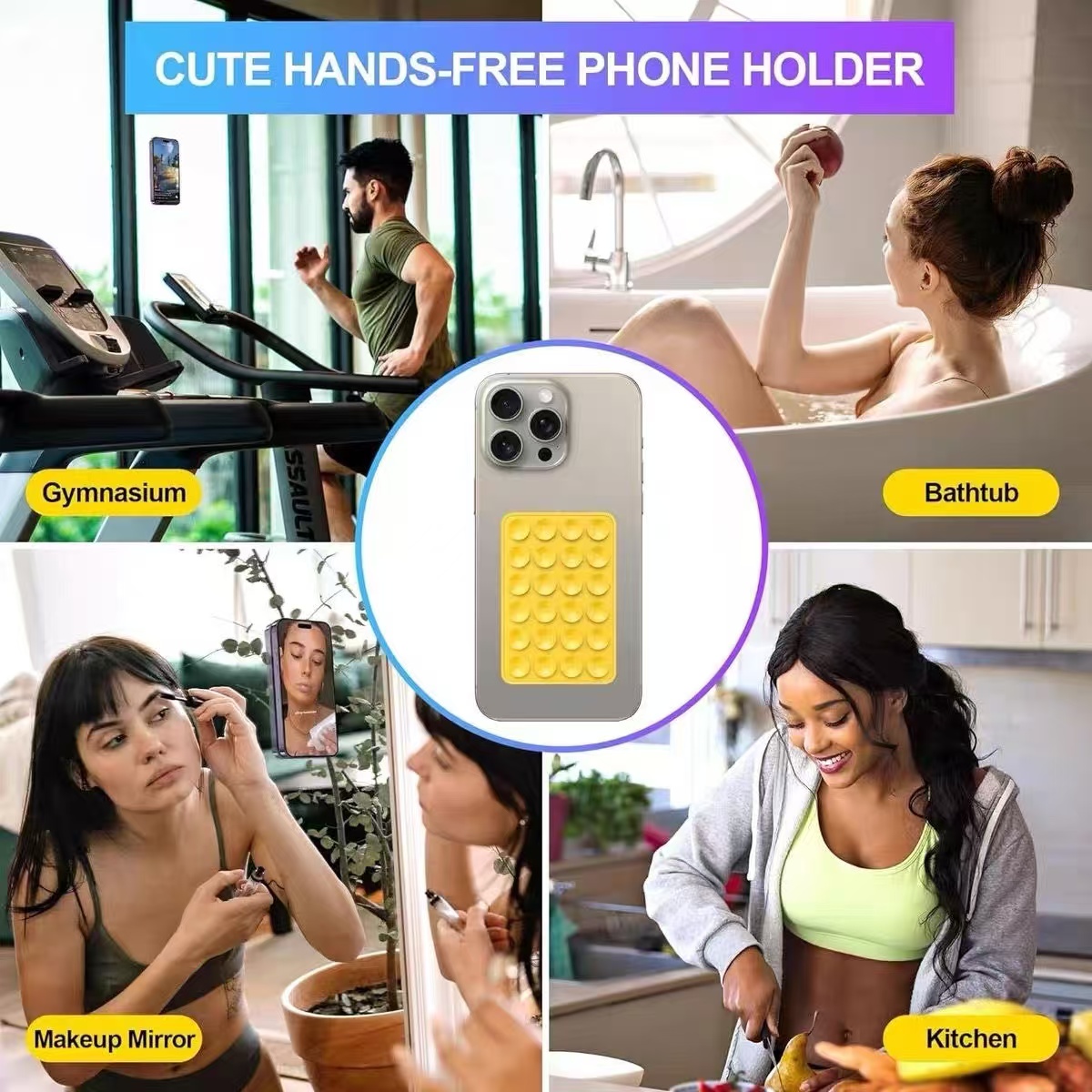 Soporte de silicona con ventos - Phone Cases Silicone reseña y precio