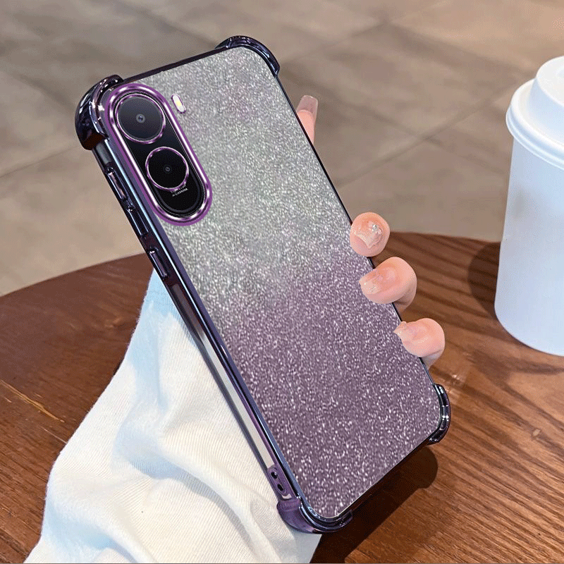 Funda protectora transparente  - Glitter Shockproof Case reseña y precio