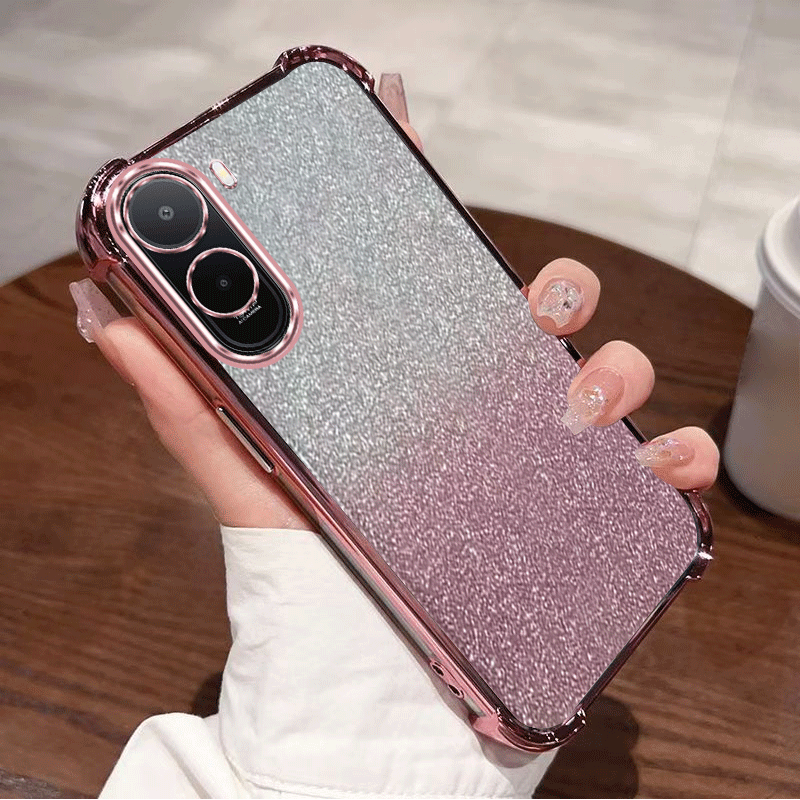 Funda protectora transparente  - Glitter Shockproof Case reseña y precio