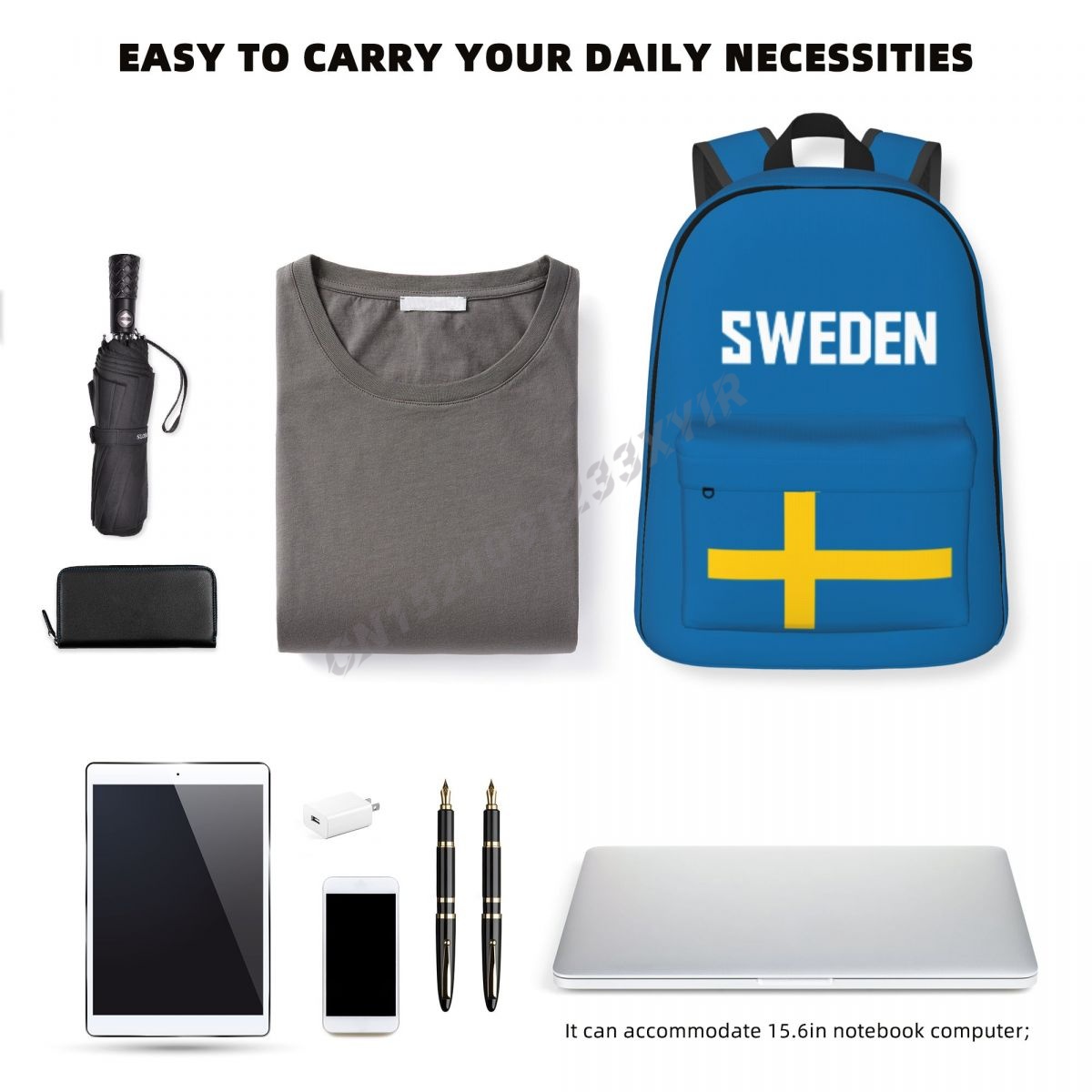 Mochila Unisex con bandera sue - Phone Cases Sweden reseña y precio